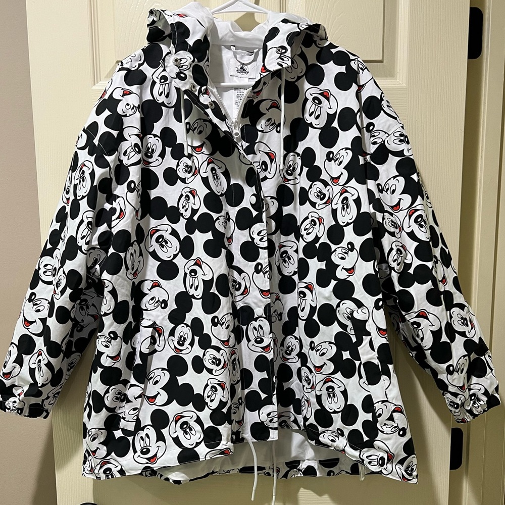 Mickey Mouse Rain Jacket Womans size 1 X